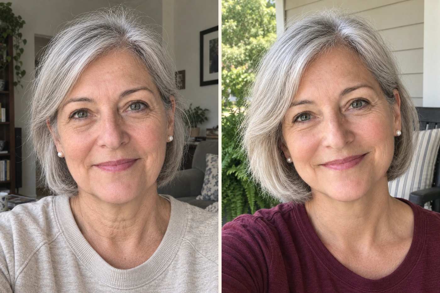 Margaret, before and after